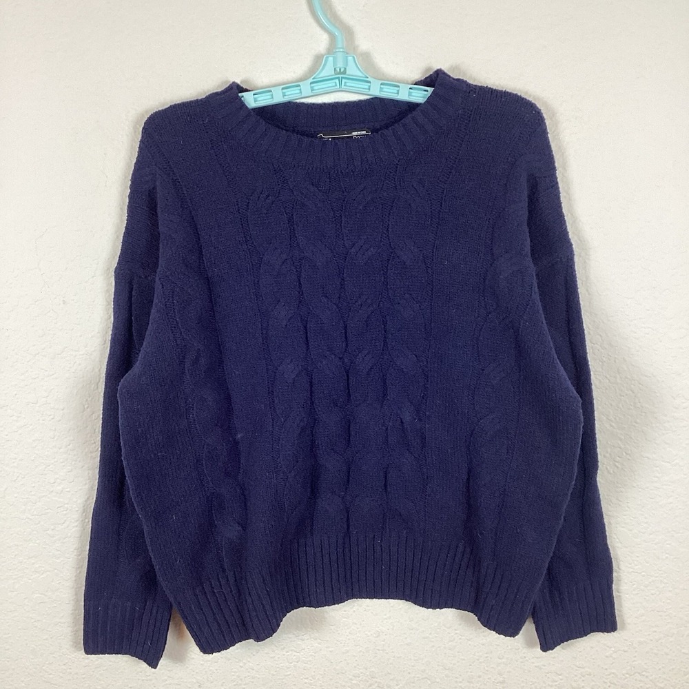 Dazy Womens Sweater Sz M Medium Long Sleeve Pullover Comfort Solid Casual